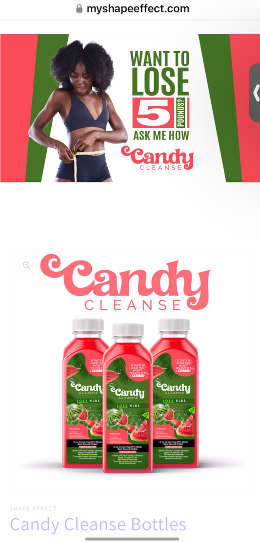 Candy Cleanse Website